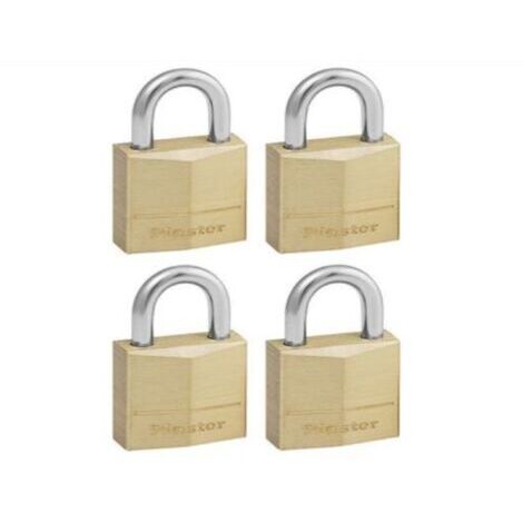 MASTER LOCK- 4 MINI LUCCHETTI 20x11x4 MM