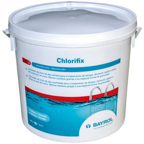 BAYROL Chlorifix cloro shock per piscina, granulato 5 kg BAYROL