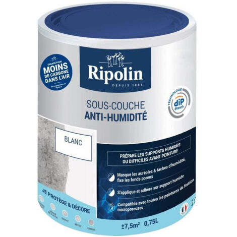 Fondo antiumidità Rip etanch, RIPOLIN bianco 0,75 l RIPOLIN (1/5)