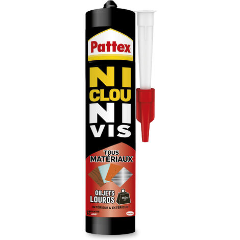 PATTEX Colla Senza chiodi o viti oggetti pesanti, 460g bianco PATTEX