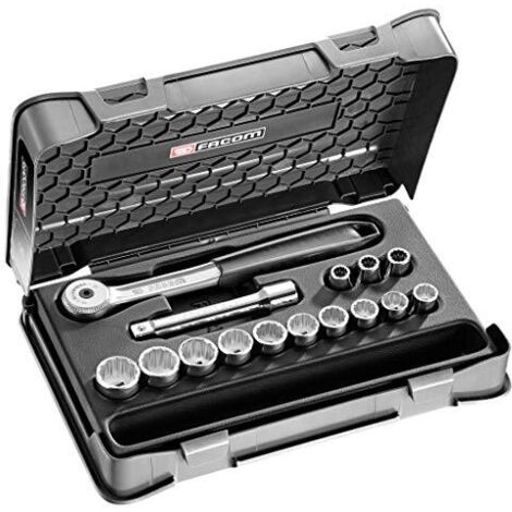 Set bussole S.151-1P12 15 pezzi Ricambi FACOM (1/4)