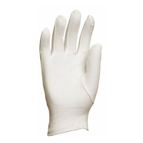 Guanti In Cotone Incutex (4 Paia) Taglia L: Morbidi, Traspiranti E Lavabili A 95°C. Perfetti Per Lavoro Leggero, Cura Della Pelle E SPA - 2
