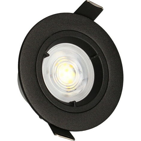 KIT 3 faretti da incasso neri JADE Fixed MODULE 5W, 2-CCT, 400lm, Ø85 Arlux Lighting (1/3)