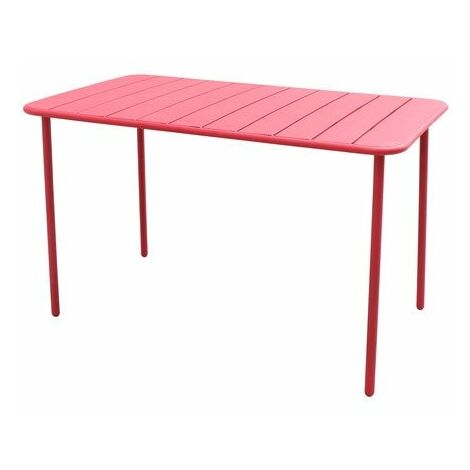 Tavolo Da Esterno CRISCUOLO In Plastica Resinata 140x80x72 Cm - Verde, Per Giardino E Terrazzo - Foto 13