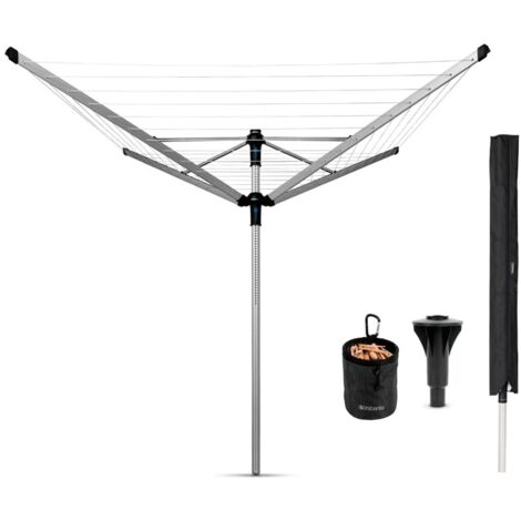 Asciuga ombrelli Liftomatic ad avanzamento con sistema Easylift - L.60 m BRABANTIA