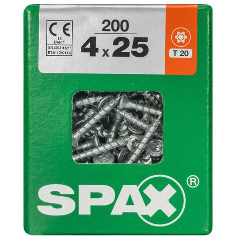 Set Di 175 Viti SPAX In Acciaio Inox Testa Svasata Torx, Diam.4 Mm X L - Foto 3