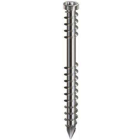 Confezione da 60 Viti in Acciaio Inox, Attacco Torx, 5X50 Mm SPAX