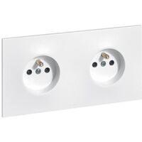 LEGRAND Neptune Presa Doppia 16A Con Protezione Bambini: Fissaggio A Vite O Artiglio, Pronta All'Uso!
