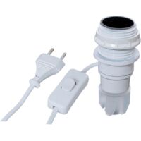 Adattatore per bottiglia E14 TIBELEC, plastica, bianco 40 W TIBELEC