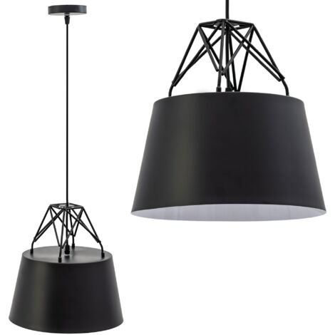 DECKENLAMPE METALL BLACK APP422-1CP (1/5)