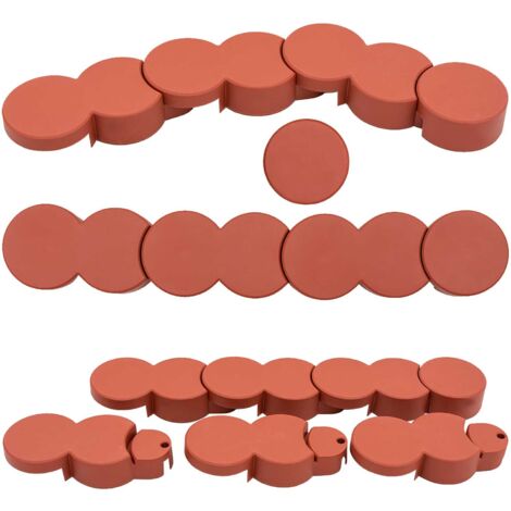 GARTEN PALISADE 200CM 12STK. HD 7095 TERRACOTTA