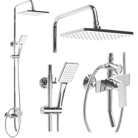 Kingston Brass KB3631PXSO Duscharmatur – Poliertes Chrom, Wandmontage