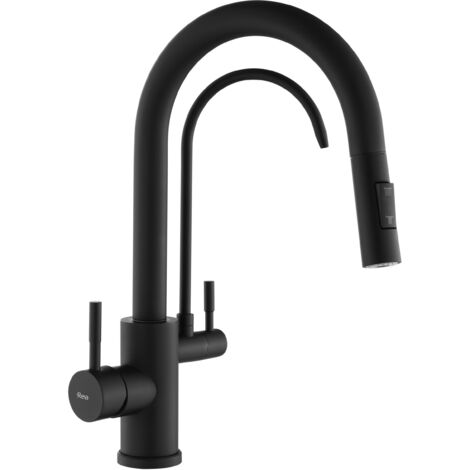 ECO FRESH SCHWARZER KÜCHENARMATUR SKU REA-B7564