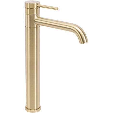 LUNGIS GOLD GEBÜRSTETER HOHER BADEWANNENARMATUR SKU REA-B6101 (1/4)