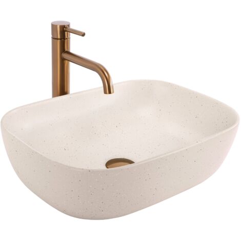 AUFSATZWASCHBECKEN REA BELINDA SANDY BEIGE
