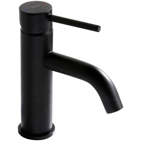 LUNGO SCHWARZ NIEDRIGE WASCHTISCHARMATUR SKU REA-B4102