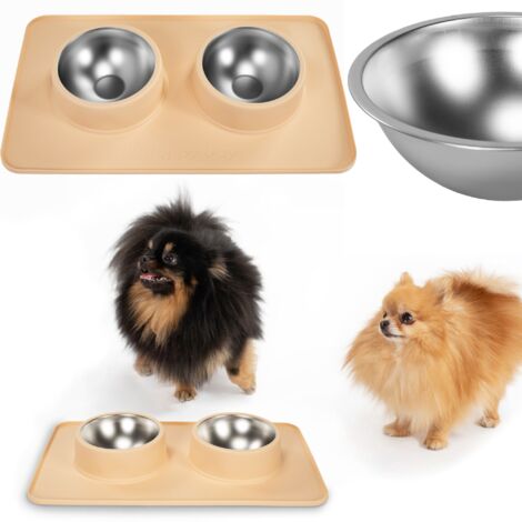 Tappetino PETLIBRO Per Ciotole Di Cani E Gatti – Silicone Antiscivolo, Impermeabile, Bordi Rialzati, Lavabile In Lavastoviglie