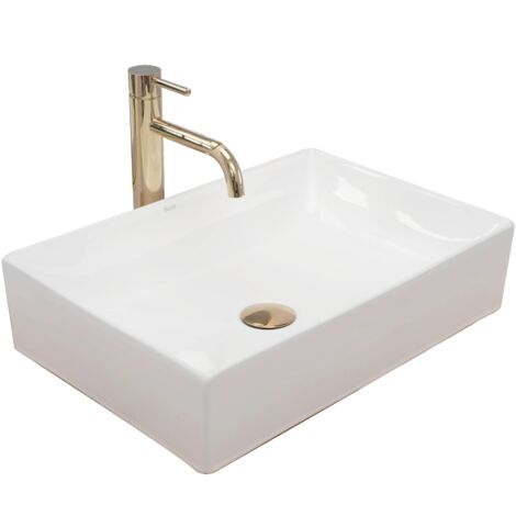 LAVABO da APPOGGIO REA INGA WHITE