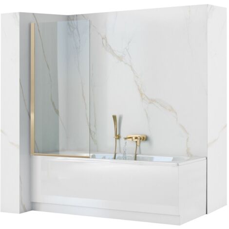 SCHERMO VASCA REA ELEGANT GOLD 70