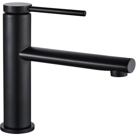 RACCORDO PER LAVABO BASSO NERO OVALE SKU REA-B6516 (1/5)