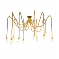 LAMPADA A SOSPENSIONE SPIDER ROPE 10 E27