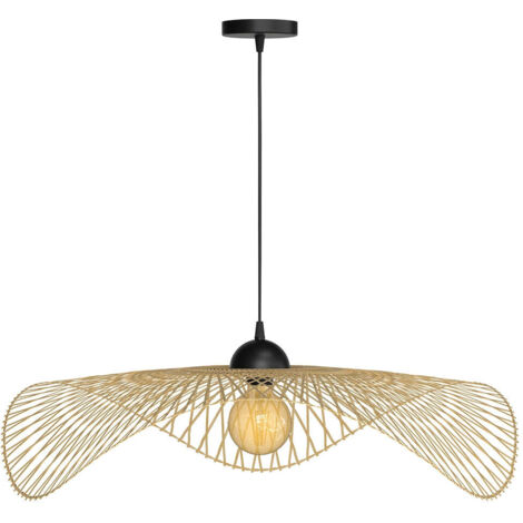 Lámpara colgante D75 cm en bambú - Jipi