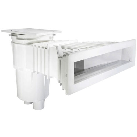 Skimmer Norm 17,5 L. Coperchio quadrato e bocca allargata