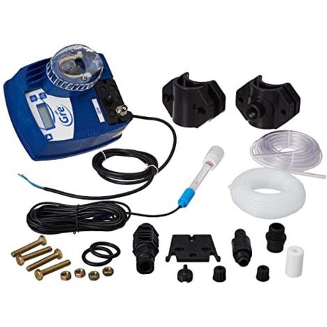 GRE – Controller pH per piscine interrate – Involucro in polipropilene – Portata 4 l/h – Compatibile con clorazione salina – Dimensioni 15 x 12 x 16 cm (1/4)