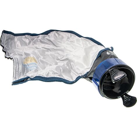 FAMKIT - Borsa Filtrante Con Cerniera Per Pulizia Piscina Polaris 380 E 360 - 2 Pezzi Bianchi