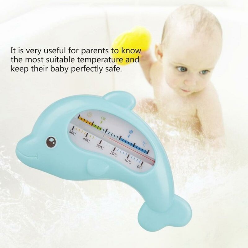 Termómetro de agua para bañera de bebé termómetro de baño juguete  termómetro de baño para bebé forma de pez pequeño termómetro de agua para  bañera de