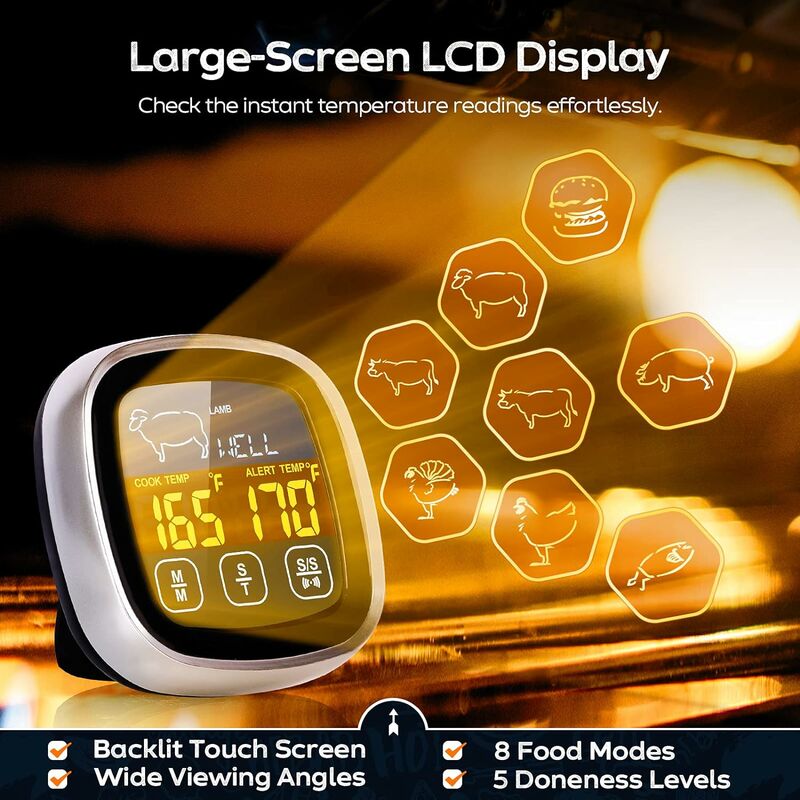 Termómetro de cuerpo eléctrico con pantalla LCD para bebé adulto Termómetro  digital de medida rápida de Xiaomi Youpin LAVENTE
