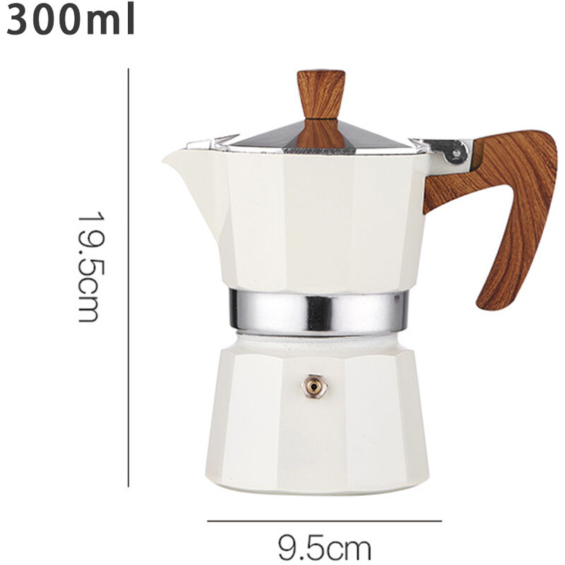 Comprar Cafetera espresso Moka de inducción con válvula de presión