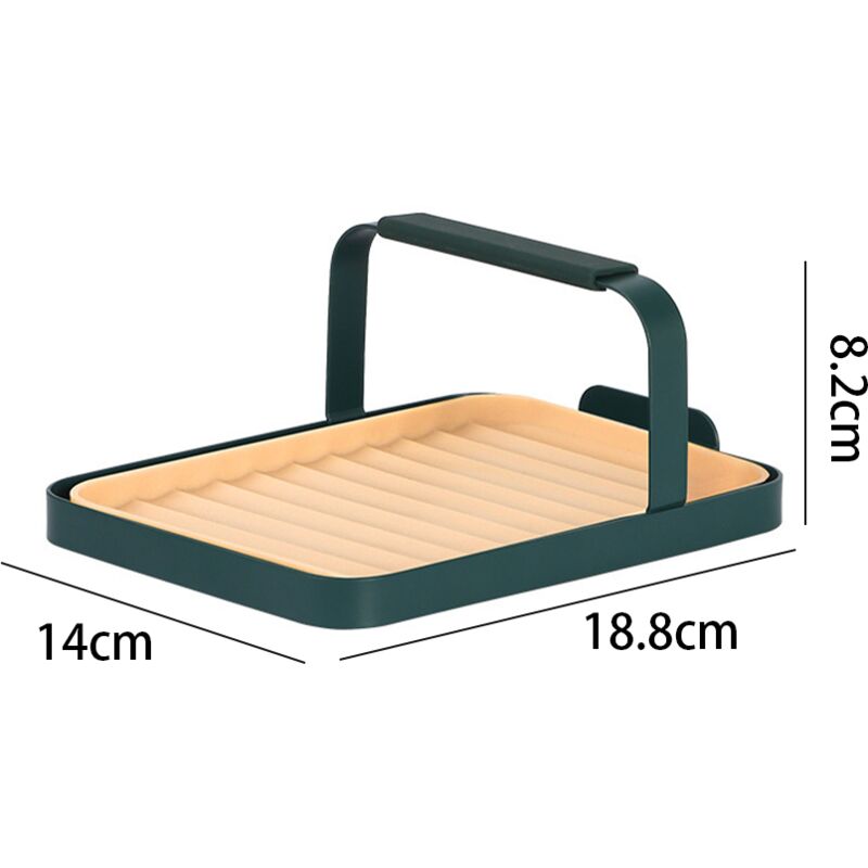 Soporte De Almacenamiento De Palillos De Cocina Verde, Reposa Cucharas,  Almacenamiento De Pala, Soporte Para Tapas, Soporte Para Cucharas, Estante