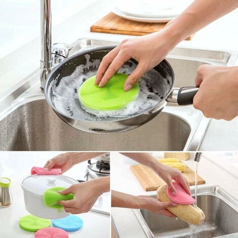 14 Esponjas Para Lavar Platos Limpieza Esponja Eliminar Manchas De Cocina  Bano
