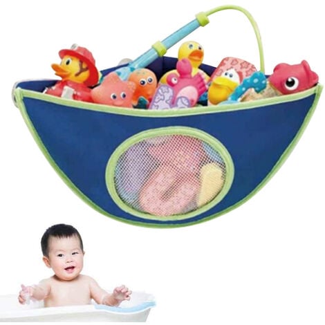 Organizador, cesta, bolsa de juguetes, bañera, bañera para bebés