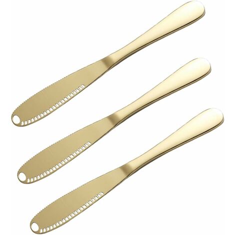 Cuchillo para mantequilla Iker Gold