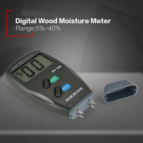 Medidor de humedad digital detector fugas de agua termometro