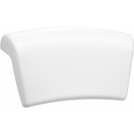 Almohada de baño suave Almohadas de bañera impermeables Reposacabezas  antideslizante SPA Suministros de baño Blanco