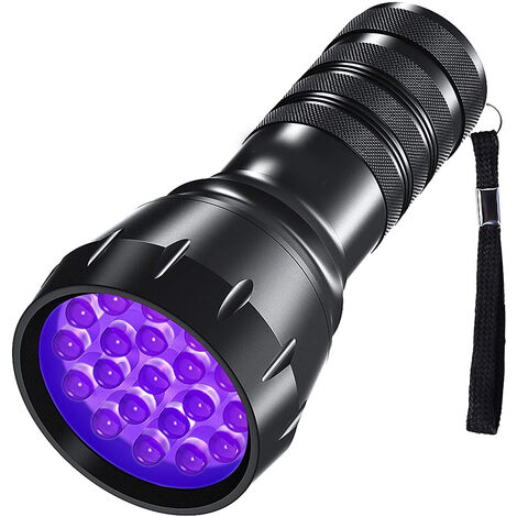 Mini linterna UV ultravioleta para mascotas, luz negra portátil