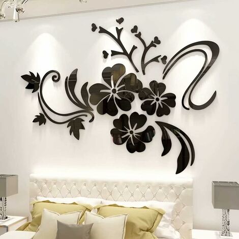 Pegatinas Decorativas De Pared M Con Forma De Girasol, Decor