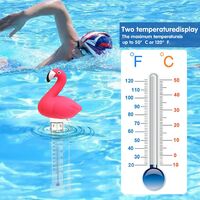  Longzhuo Termómetro inalámbrico flotante de fácil lectura con  pantalla LCD, agua digital impermeable para piscinas, spa, jacuzzi, agua de  baño, estanque de peces, acuarios (Longzhuo23042601) : Patio, Césped y  Jardín