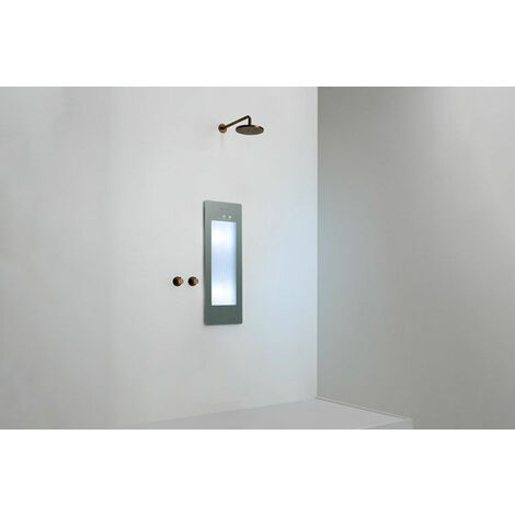 Lampada a infrarossi naturale Solarium + Luce UV Grigia Sunshower Plus S S0600-S0103