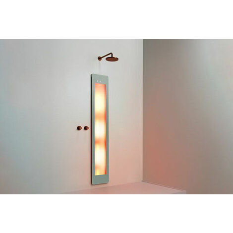 Lampada a infrarossi naturale Solarium Grigia Sunshower One L L0500-L0103