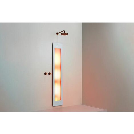 Lampada a infrarossi naturale Solarium Bianca Sunshower One L L0500-L0101
