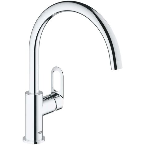 Miscelatore monocomando per lavello cromo BauLoop Grohe 31368000