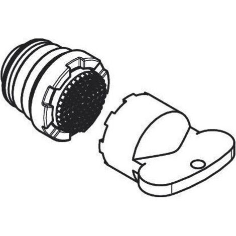 Ricambio aeratore cromo con chiave per miscelatore Hansgrohe 98300000
