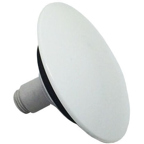 Ricambio tappo up & down per lavabo e bidet ABS bianco Cristina CRIWR001S06