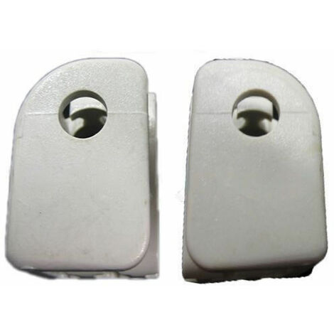 Ricambio coppia supporti cabina doccia bianchi Titan CASKP2BT03