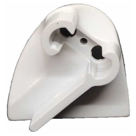 Ricambio gruppo guida BIANCO per porta 286 girato Teuco 81217301 (1/2)
