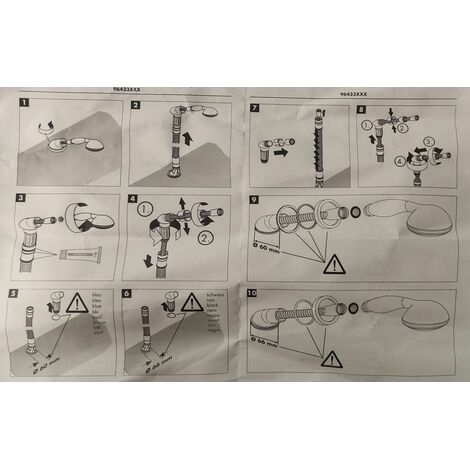 Ricambio supporto doccia Hansgrohe 96433000